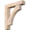 Ekena Millwork Westlake Block Smooth Bracket w/ Offset Brace, Douglas Fir, 7 1/2"W x 36"D x 40"H BKT0806X36X40WTL05SDF - alternate 1